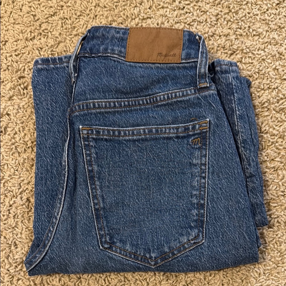 Madewell Curvy Perfect Vintage Wide Leg Crop Jeans